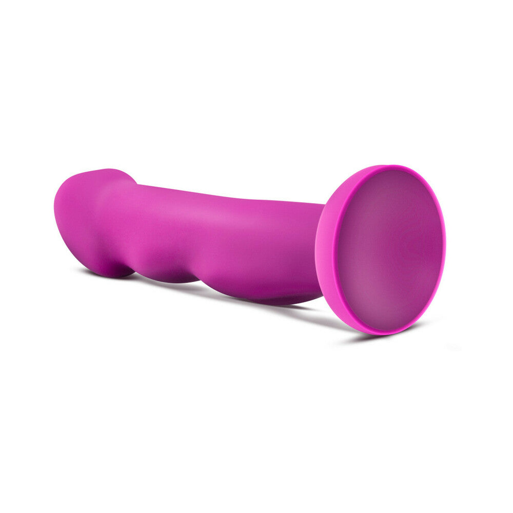 BLUSH - AVANT D11 SUKO 8 IN. DUAL DENSITY SILICONE DILDO VIOLET