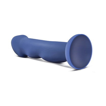 AVANT D12 SUKO 8 IN. DUAL DENSITY SILICONE DILDO INDIGO