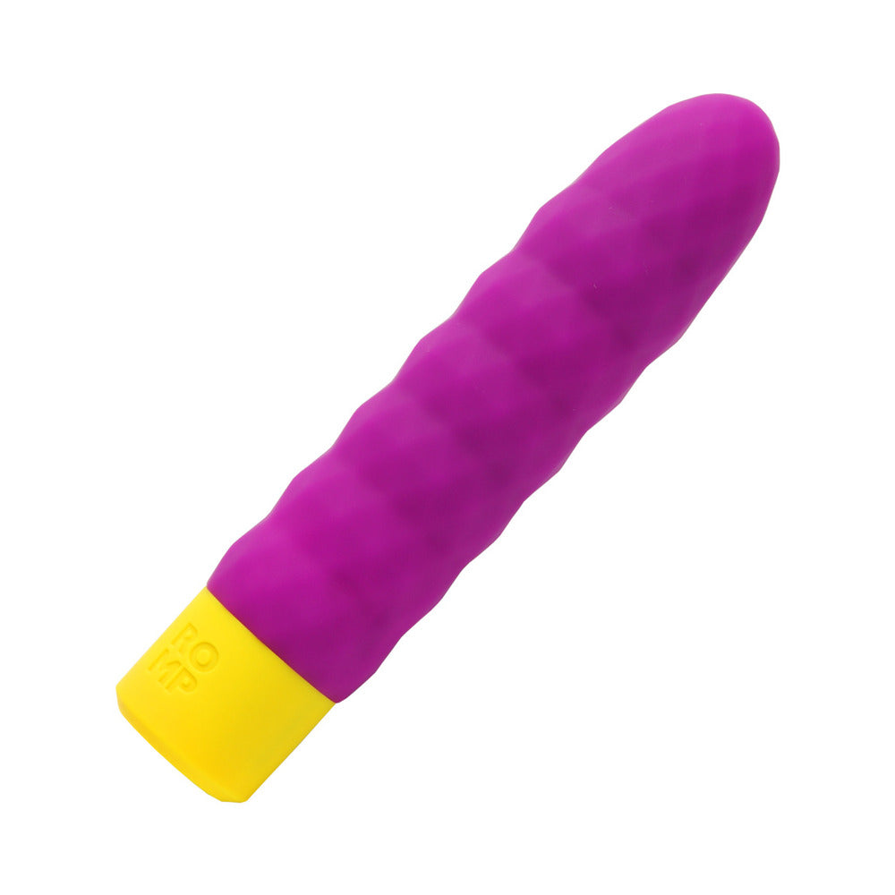 ROMP BEAT RECHARGEABLE SILICONE BULLET VIBRATOR LIGHT PURPLE