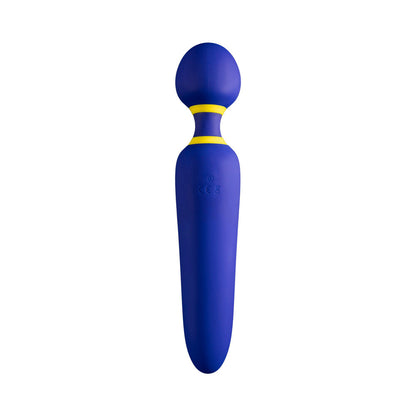 ROMP FLIP RECHARGEABLE SILICONE WAND MASSAGER BLUE