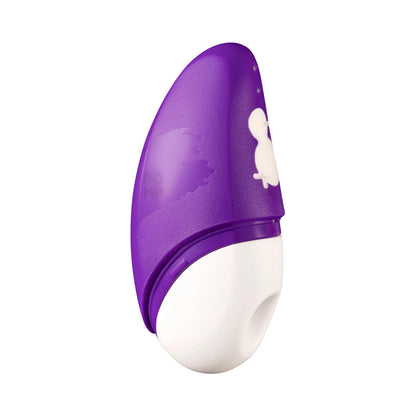 ROMP - FREE RECHARGEABLE SILICONE PLEASURE AIR CLITORAL VIBRATOR PURPLE