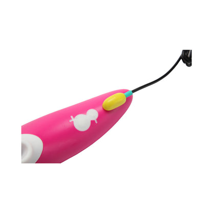 ROMP SHINE RECHARGEABLE SILICONE PLEASURE AIR CLITORAL VIBRATOR PINK