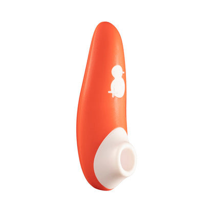 ROMP SWITCH SILICONE PLEASURE AIR CLITORAL VIBRATOR ORANGE