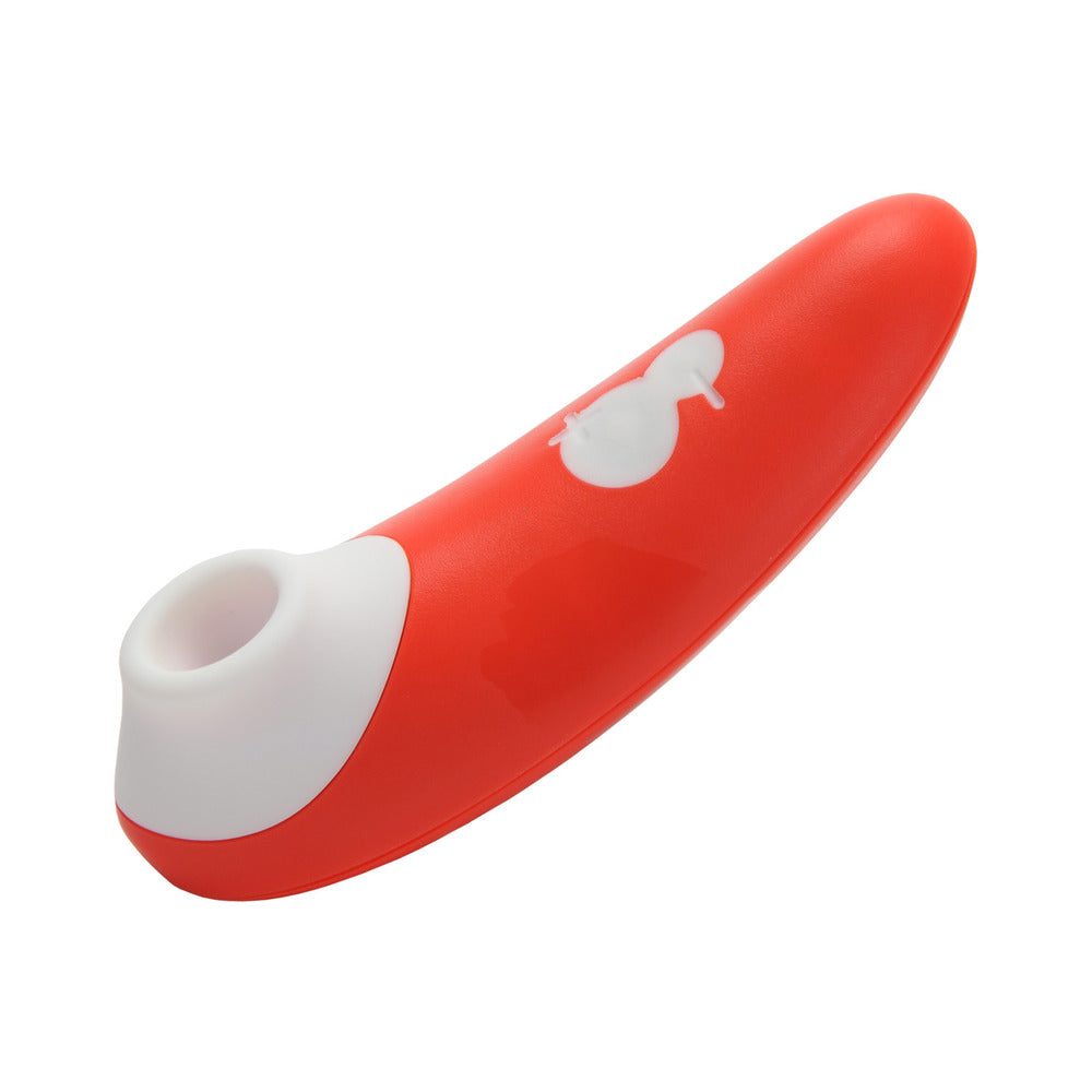 ROMP SWITCH SILICONE PLEASURE AIR CLITORAL VIBRATOR ORANGE
