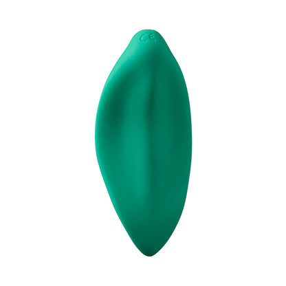 ROMP WAVE RECHARGEABLE SILICONE LAY-ON VIBRATOR MINT