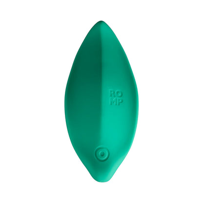 ROMP WAVE RECHARGEABLE SILICONE LAY-ON VIBRATOR MINT
