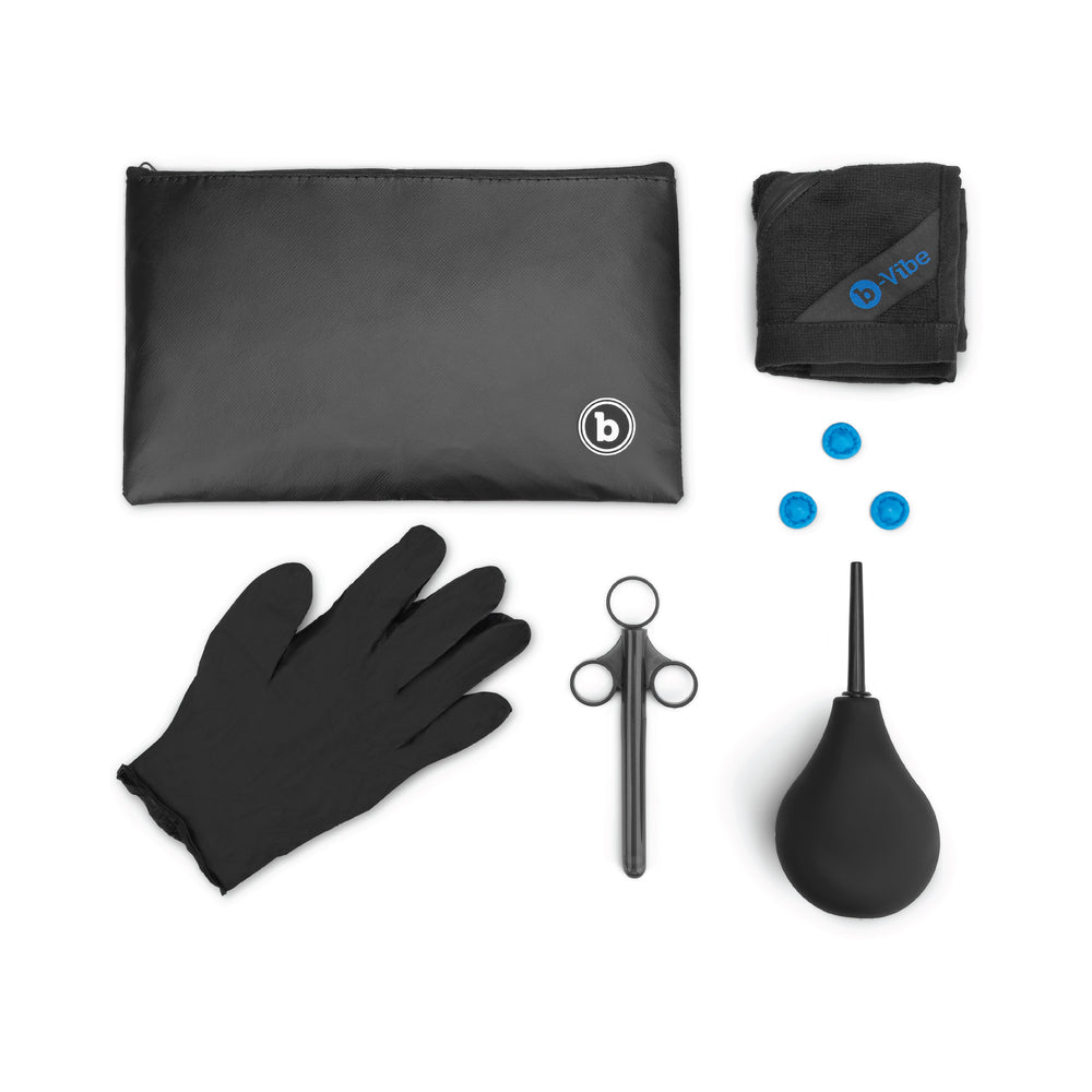 B-VIBE ANAL MASSAGE & EDUCATION SET BLUE