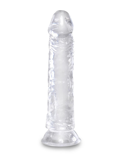 PIPEDREAM - KING COCK CLEAR - 8"  CLEAR