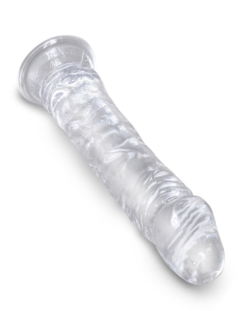 PIPEDREAM - KING COCK CLEAR - 8"  CLEAR