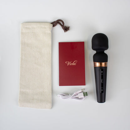 TITAN TOUCH PANEL WAND MASSAGER BLACK