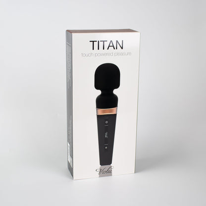 TITAN TOUCH PANEL WAND MASSAGER BLACK