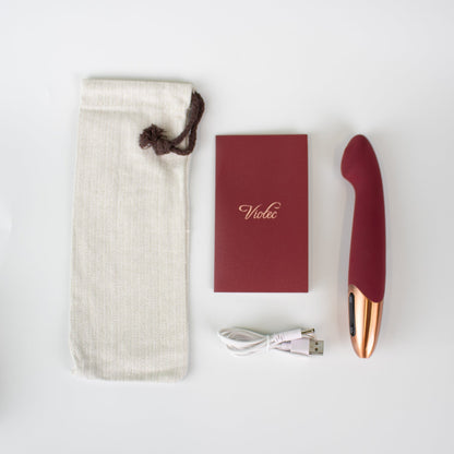 TETHYS TOUCH PANEL G-SPOT VIBRATOR WINE RED