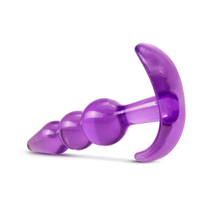 BLUSH - B YOURS TRIPLE BEAD ANAL PLUG PURPLE