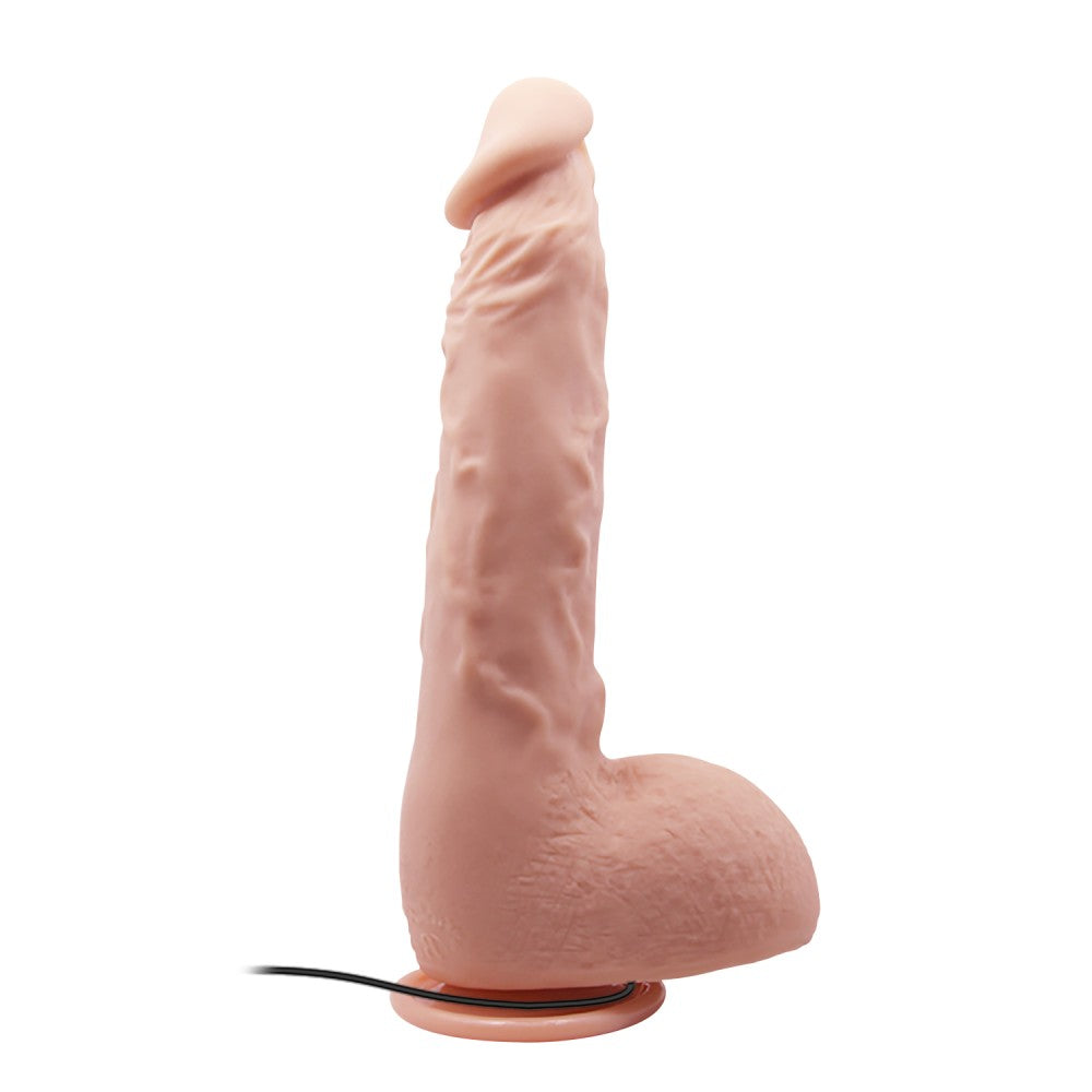 DEBRA - BEAUTIFUL JASON 9,4 " VIBRATING DILDO