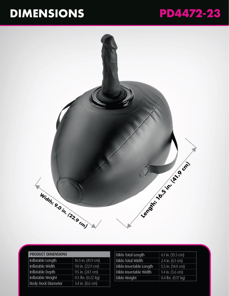 PIPEDREAM - FETISH FANTASY SERIES - BODY DOCK INFLATABLE LOVE BALL