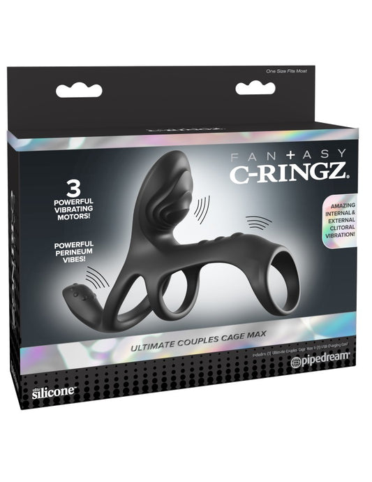 PIPEDREAM - FANTASY C-RINGZ - ULTIMATE COUPLES CAGE MAX