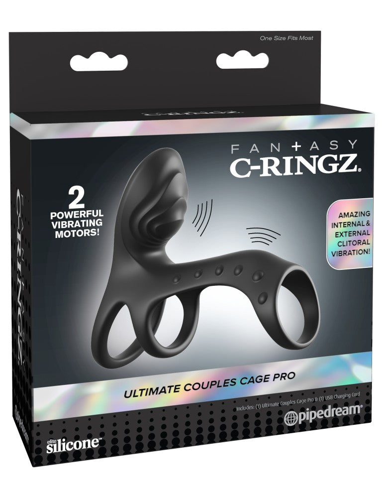 PIPEDREAM - FANTASY C-RINGZ - ULTIMATE COUPLES CAGE PRO