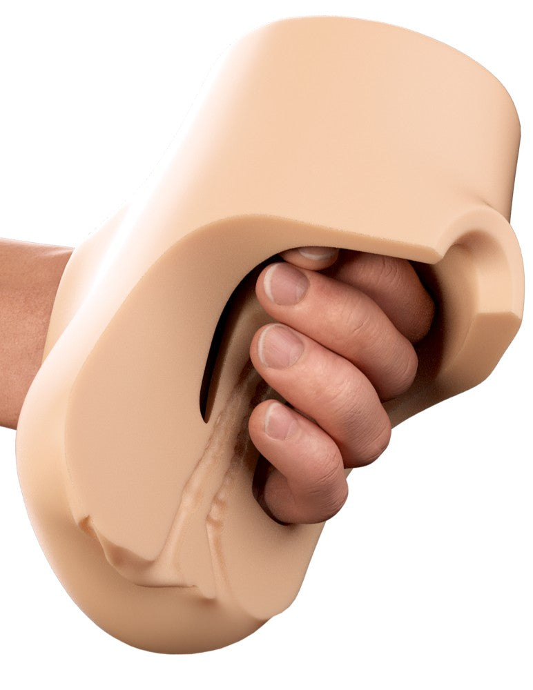 PIPEDREAM - PDX PLUS - DOUBLE POUNDER VIBRATING SQUEEZE STROKER