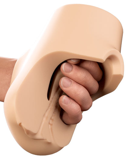PIPEDREAM - PDX PLUS - DOUBLE POUNDER VIBRATING SQUEEZE STROKER