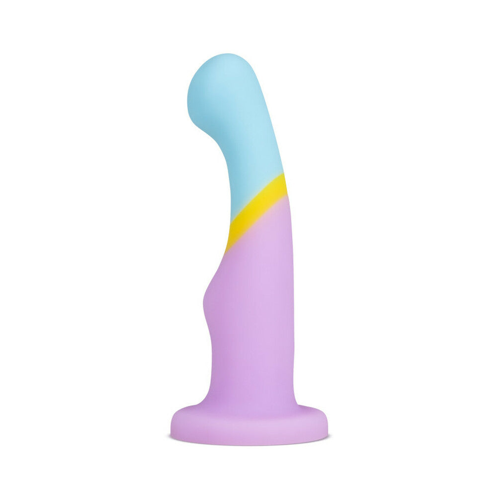 BLUSH - AVANT D14 HEART OF GOLD 6 IN. SILICONE DILDO MULTICOLOR
