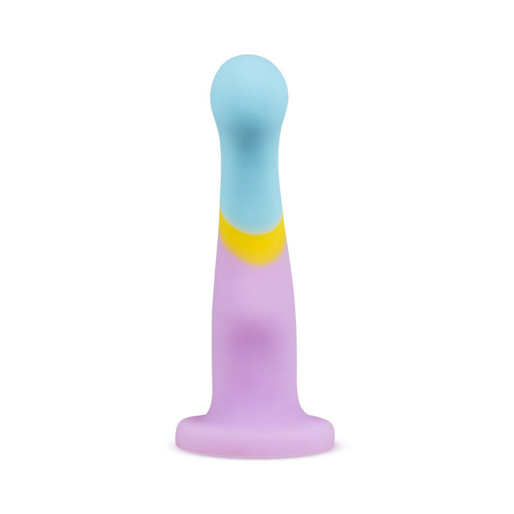 BLUSH - AVANT D14 HEART OF GOLD 6 IN. SILICONE DILDO MULTICOLOR