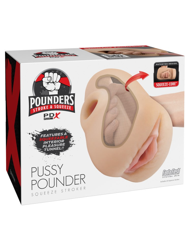 PIPEDREAM - PDX PLUS - PUSSY POUNDER SQUEEZE STROKER