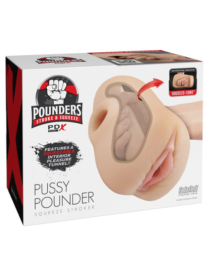 PIPEDREAM - PDX PLUS - PUSSY POUNDER SQUEEZE STROKER