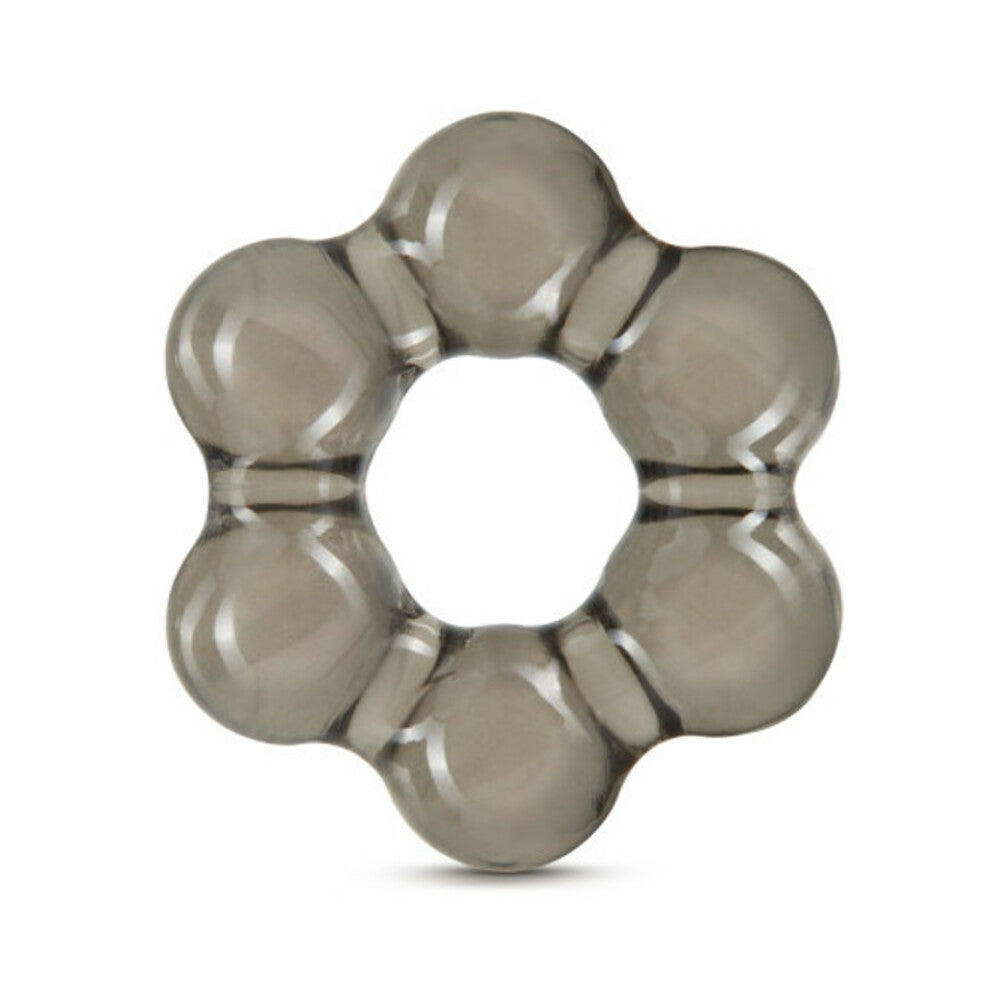 STAY HARD THICK BEAD COCKRING BLACK