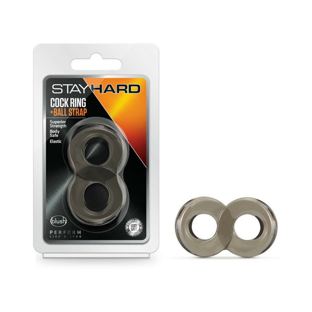 BLUSH - STAY HARD COCKRING AND BALL STRAP