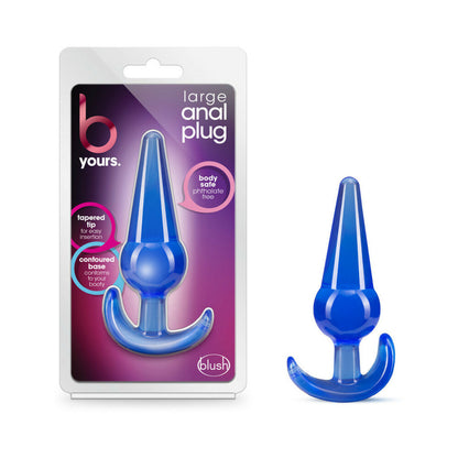 BLUSH - B YOURS TAPÓN ANAL GRANDE AZUL