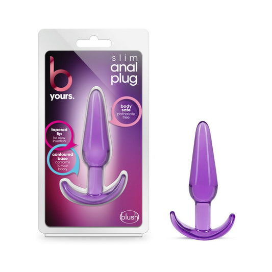 B YOURS SLIM ANAL PLUG PURPLE