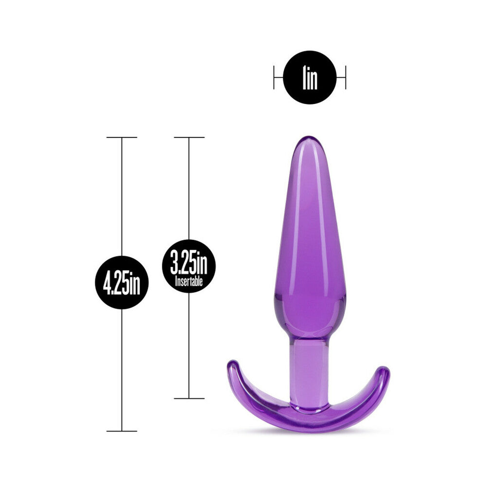 B YOURS SLIM ANAL PLUG PURPLE