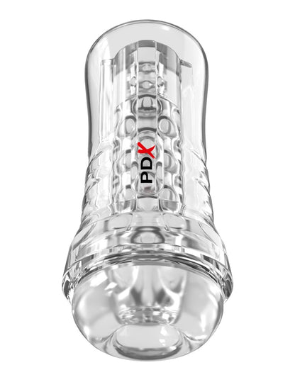 PIPEDREAM - PDX ELITE - VIEWTUBE SEE-THRU EZ-GRIP STROKER