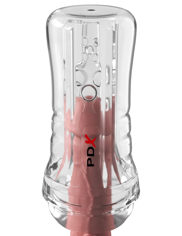 PIPEDREAM - PDX ELITE - VIEWTUBE SEE-THRU EZ-GRIP STROKER