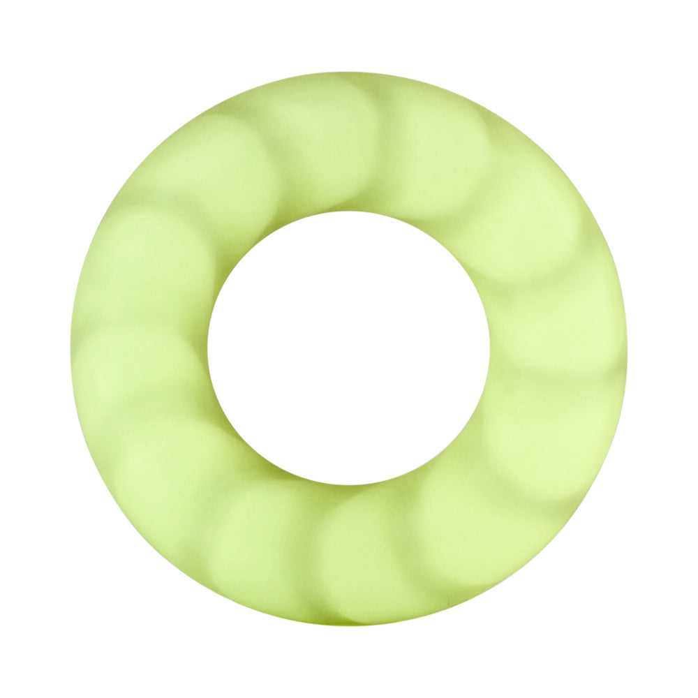 FORTO - F-25 LIQUID SILICONE COCKRING 23MM GLOW