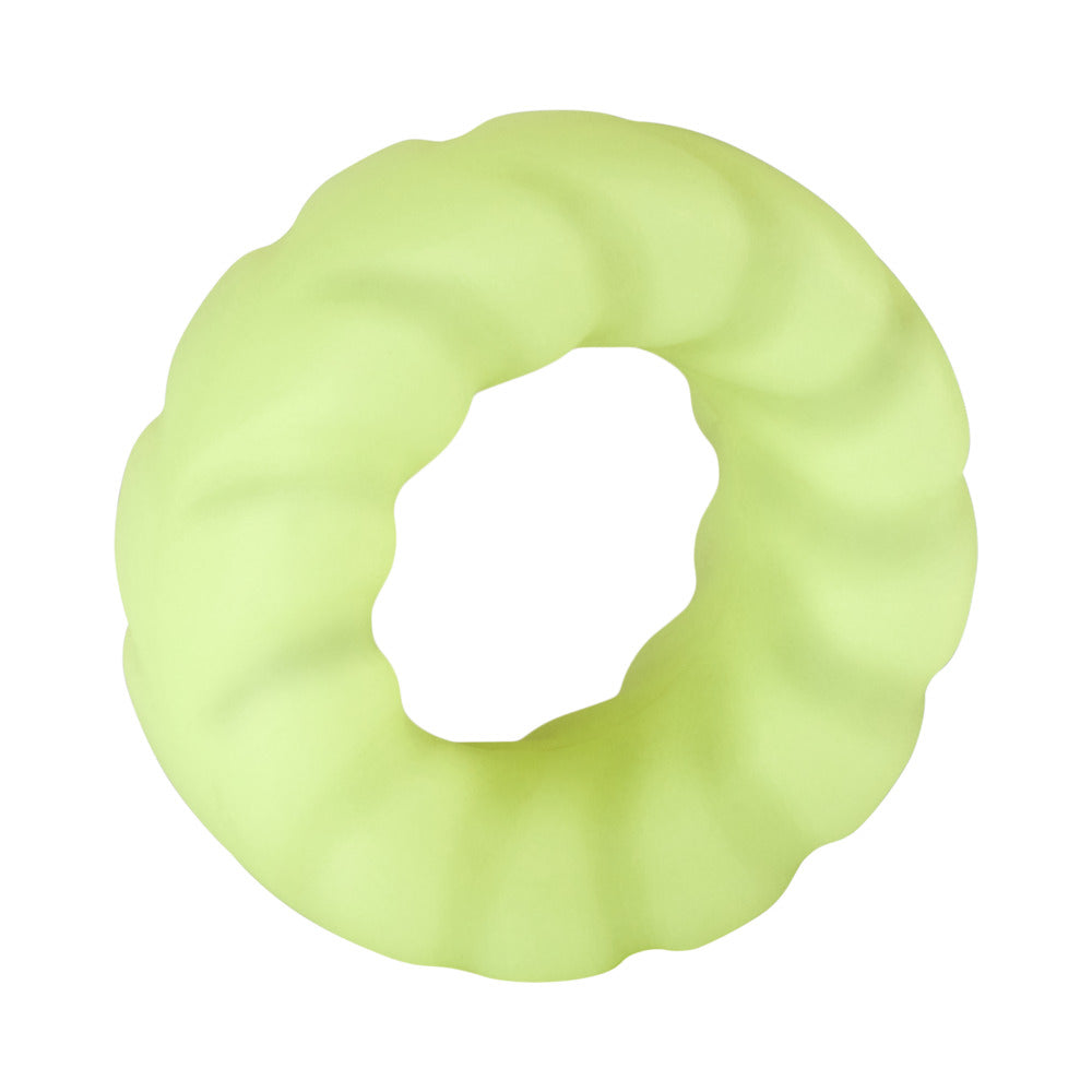 FORTO - F-25 LIQUID SILICONE COCKRING 23MM GLOW