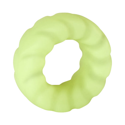 FORTO - F-25 LIQUID SILICONE COCKRING 23MM GLOW