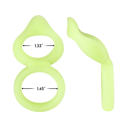 FORTO - F-88 LIQUID SILICONE COCK & BALL RING GLOW