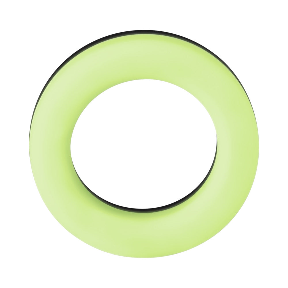 FORTO - F-19 LIQUID SILICONE 2-TONE COCKRING BLACK/GLOW