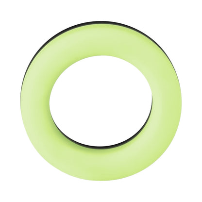 FORTO F-19 LIQUID SILICONE 2-TONE COCKRING BLACK/GLOW