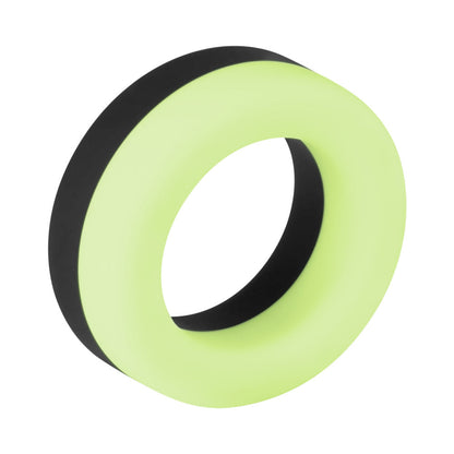 FORTO - F-19 LIQUID SILICONE 2-TONE COCKRING BLACK/GLOW