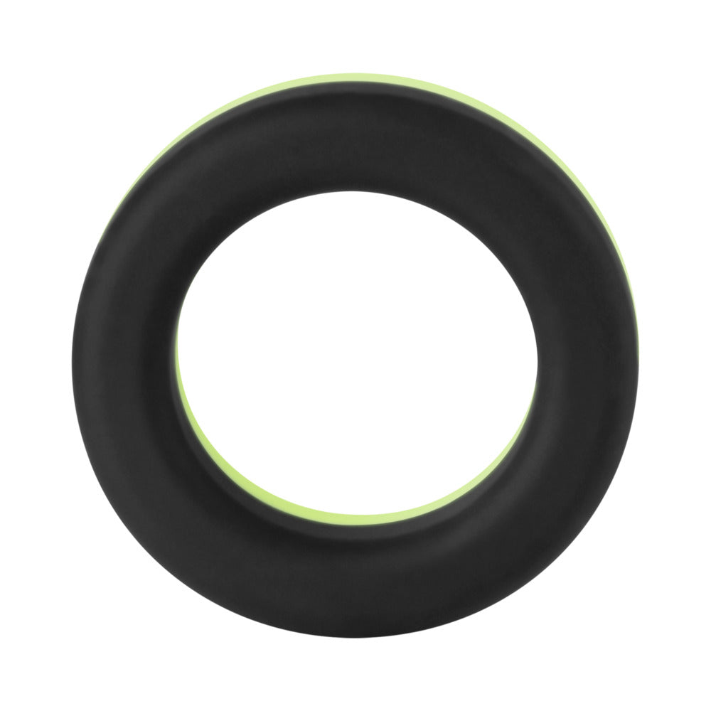 FORTO - F-19 LIQUID SILICONE 2-TONE COCKRING BLACK/GLOW