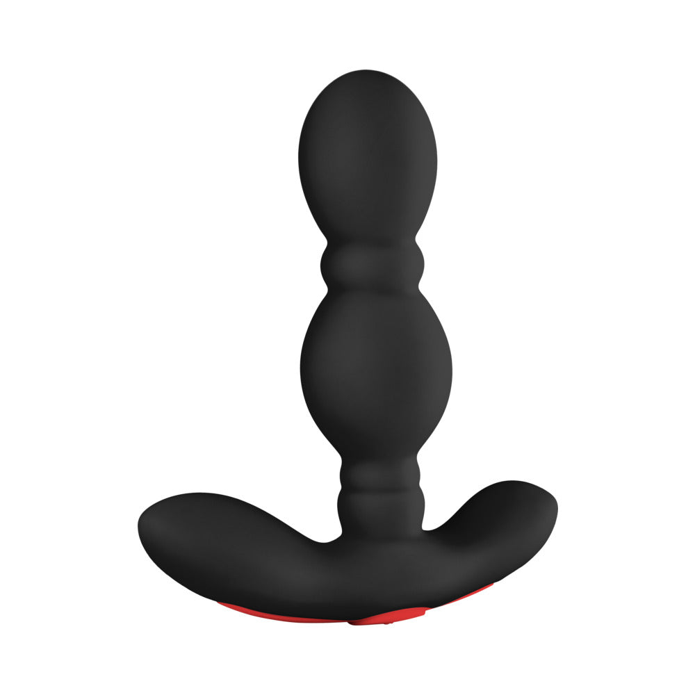 FORTO - VIBRATING ANAL PLUG RECHARGEABLE SILICONE BLACK