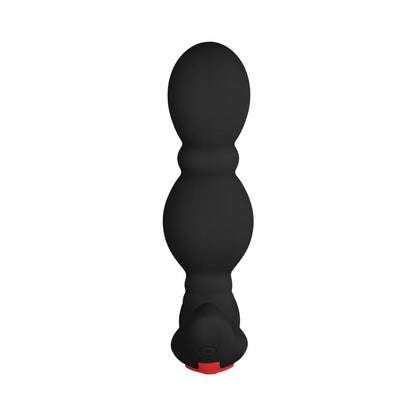 FORTO - VIBRATING ANAL PLUG RECHARGEABLE SILICONE BLACK
