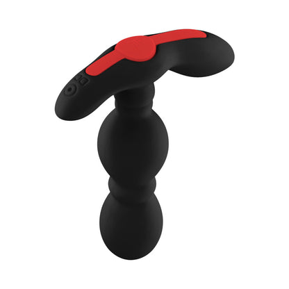 FORTO - VIBRATING ANAL PLUG RECHARGEABLE SILICONE BLACK