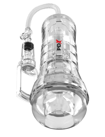 PIPEDREAM - PDX ELITE - VIEWTUBE VAC XXL PUMP SEE-THRU EZ-GRIP PUMP STROKER