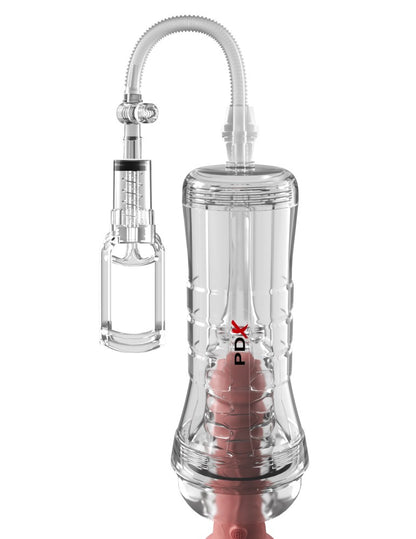 PIPEDREAM - PDX ELITE - VIEWTUBE VAC XXL PUMP SEE-THRU EZ-GRIP PUMP STROKER