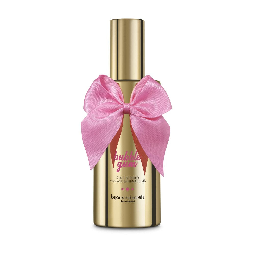 BIJOUX INDISCRETS - BUBBLEGUM 2 IN 1 SCENTED MASSAGE & INTIMATE GEL