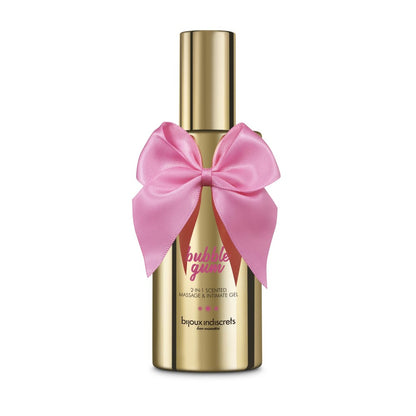 BIJOUX INDISCRETS - BUBBLEGUM 2 IN 1 SCENTED MASSAGE & INTIMATE GEL