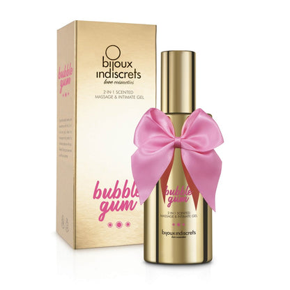 BIJOUX INDISCRETS - BUBBLEGUM 2 IN 1 SCENTED MASSAGE & INTIMATE GEL